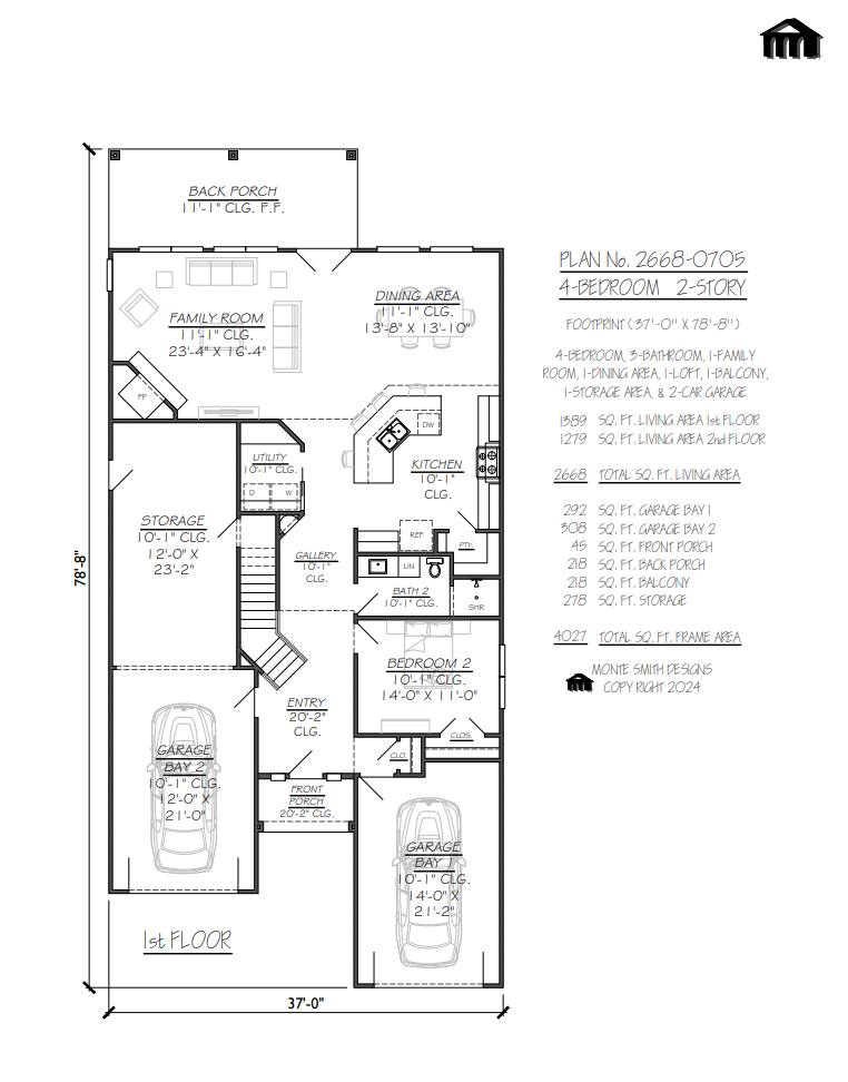 2668-0705 Plan 1st SS