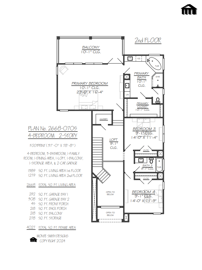 2668-0705 Plan 2nd SS