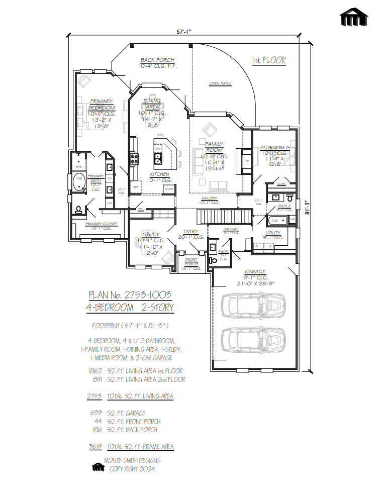 2753-1003 Plan 1st SS